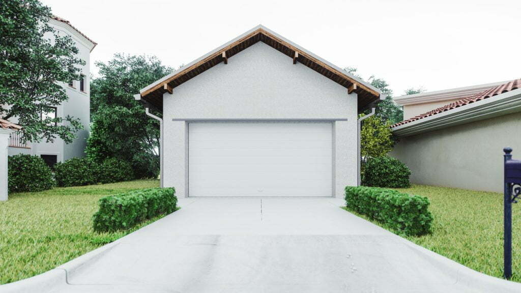 Custom garage door