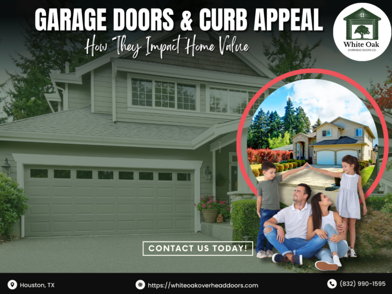 Garage Doors & Curb Appeal: How They Impact Home Value 1 White Oak Overhead Doors Co