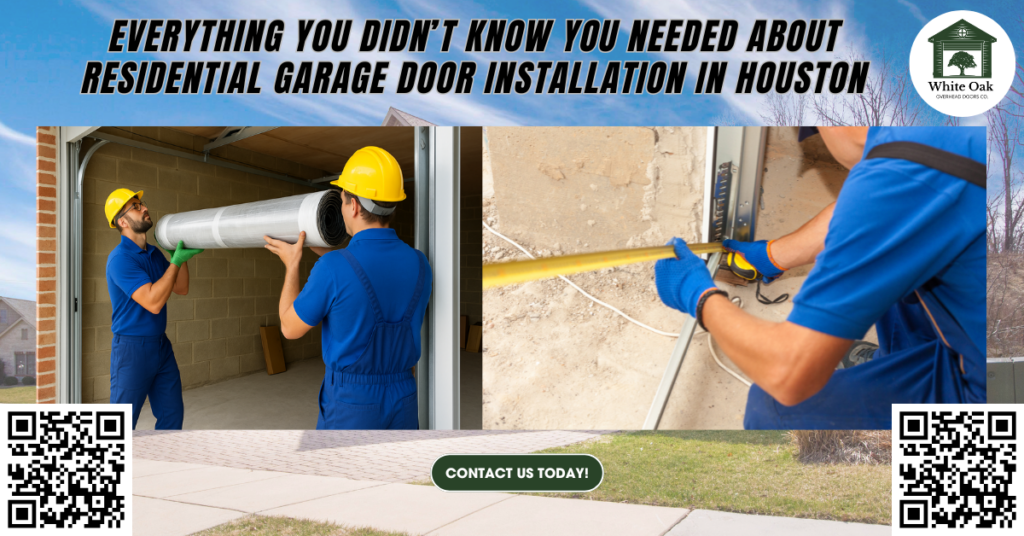 Everything You Didn’t Know You Needed About Residential Garage Door Installation in Houston 1 Everything You Didn’t Know You Needed About Residential Garage Door Installation in Houston