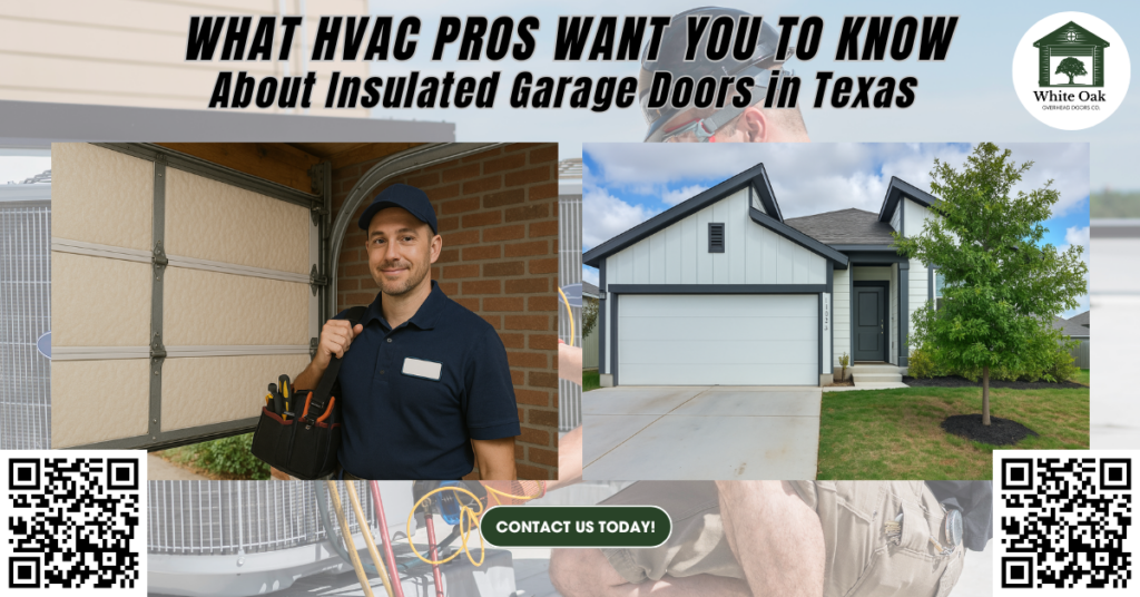 What HVAC Pros Want You to Know About Insulated Garage Doors in Texas 1 What HVAC Pros Want You to Know About Insulated Garage Doors in Texas