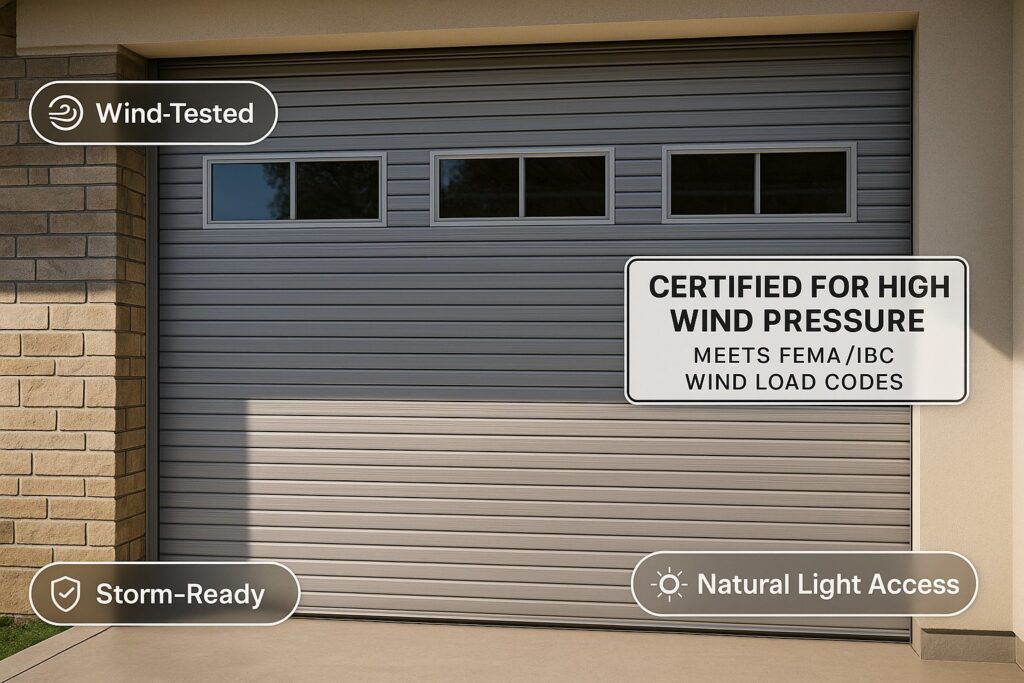 Best Questions to Ask Before Buying a Roll- Up Garage Door 3 Certified wind load doors