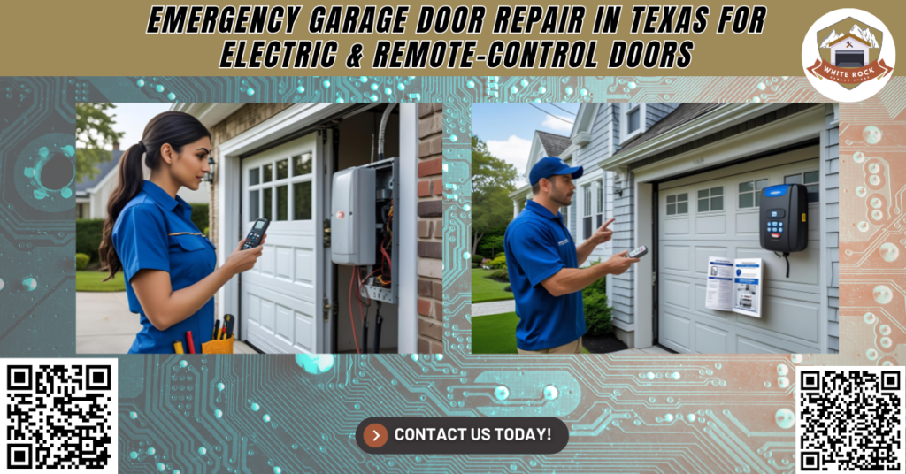Emergency Garage Door Repair in Texas: What Homeowners Often Overlook 1 White Rock Garage Doors 1