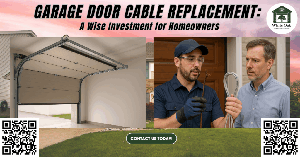 Garage Door Cable Replacement: A Wise Investment for Homeowners 1 Garage Door Cable Replacement: A Wise Investment for Homeowners