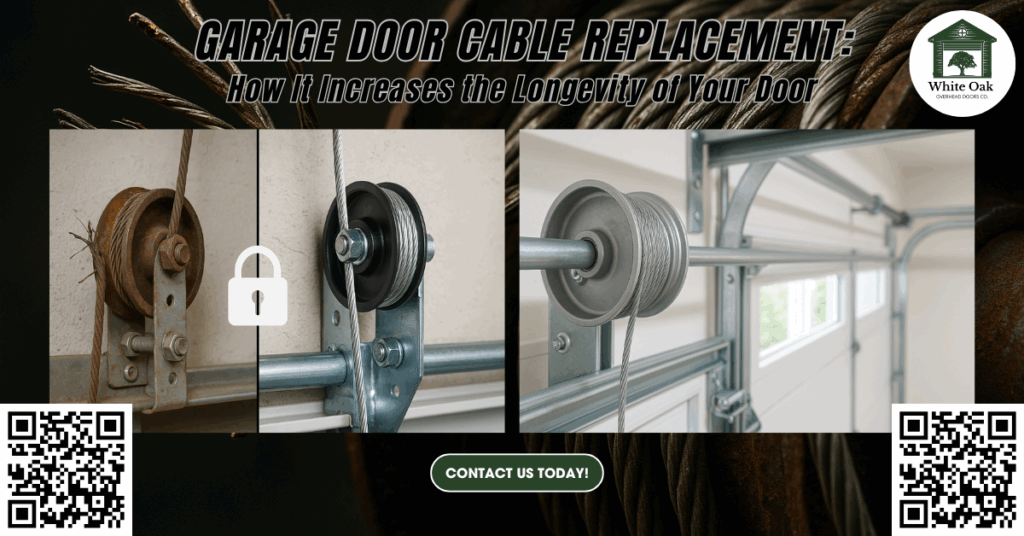 Garage Door Cable Replacement: How It Increases the Longevity of Your Door 1 White Oak Overhead Doors Co 2