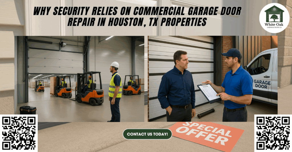 Why Security Relies on Commercial Garage Door Repair in Houston, TX Properties