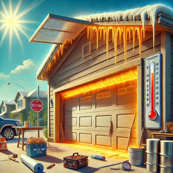 Summer Heat and Your Overhead Garage Door How to Prevent Warping and Damage Summer Heat and Your Overhead Garage Door How to Prevent Warping and Damage